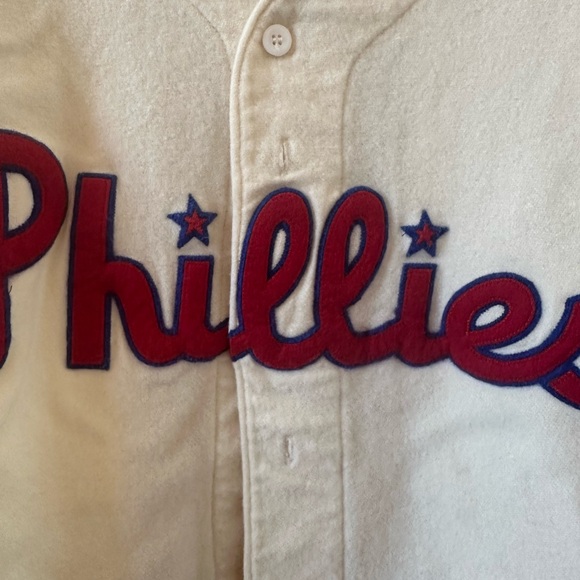 Mitchell & Ness Richie Ashburn Philadelphia Phillies jersey (some damage) - Picture 3 of 13
